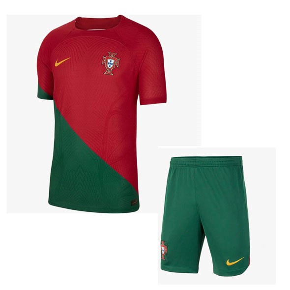 Camiseta Portugal 1ª Niño 2022-2023